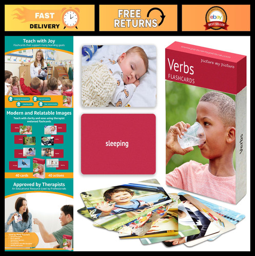 Verbs flashcards for - flashcards, speech